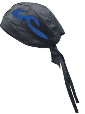 Skull cap with Blue Flame Gear