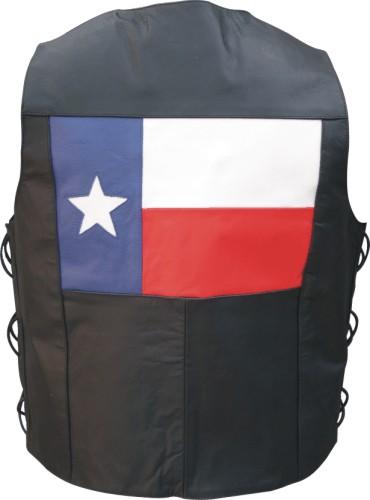 Vest Premium with Side Laces and Texas Flag