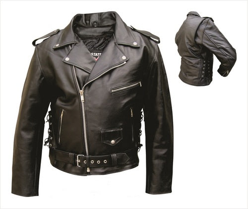 Men's Laced Buffalo Motorcycle Elite Jacket