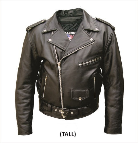 Men's Premium Tall Black Buffalo Jacket