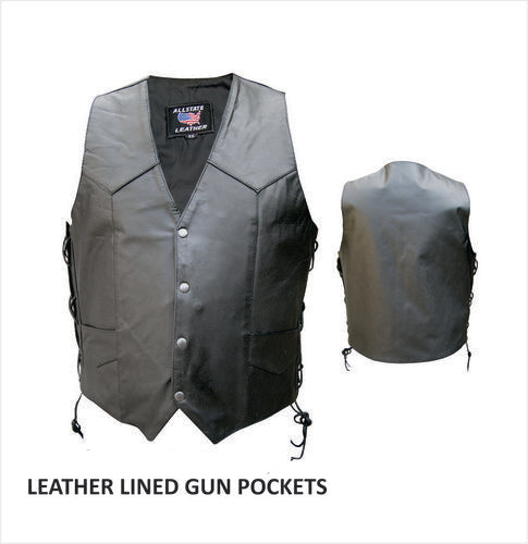 Gun Pocket Vest with Side Pro Laces