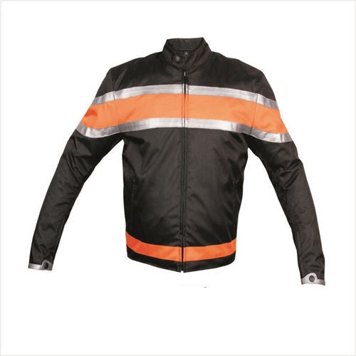 Men's Orange/Silver Cordura Pro Jacket