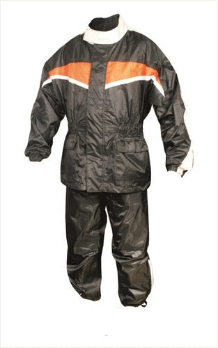 Men's Orange/Black Rain Pro Suit