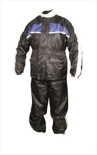 Men's Blue/Black Rain Rider Suit