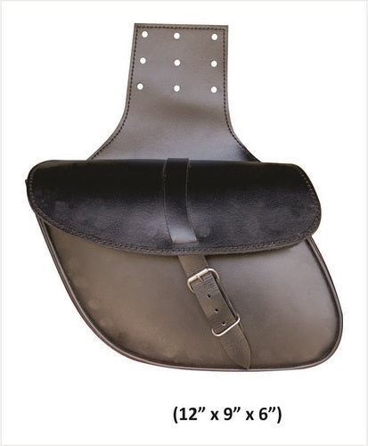 Medium plain Throw Over motorcycle Pro Saddlebag