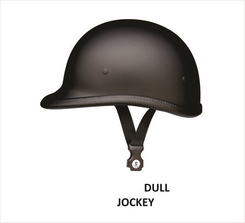 Authentic Black Jockey Novelty Helmet with Y Straps -