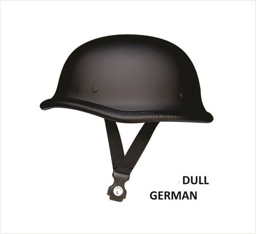 Dull German Novelty Helmet with Y Rider Straps