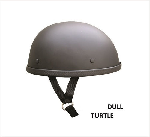 Turtle Premium Dull Novelty Helmet with Y Straps -