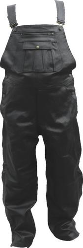 Authentic Men's Black Analine Cowhide Overalls