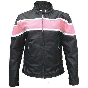 Ladies Pink Two-Tone Buffalo Jacket Gear