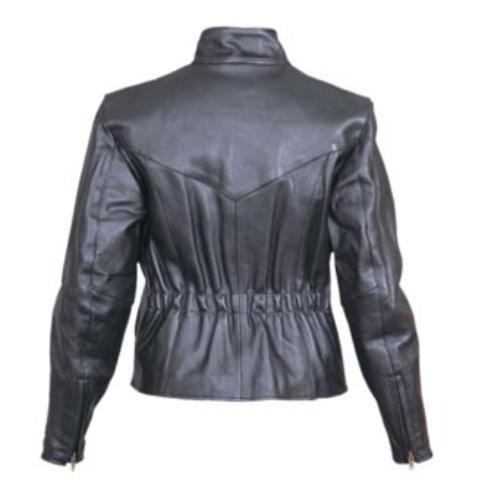 Ladies Plain Buffalo Leather Pro Jacket