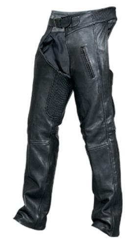 Authentic Chaps with Two Zipper Pockets (Naked Cowhide)