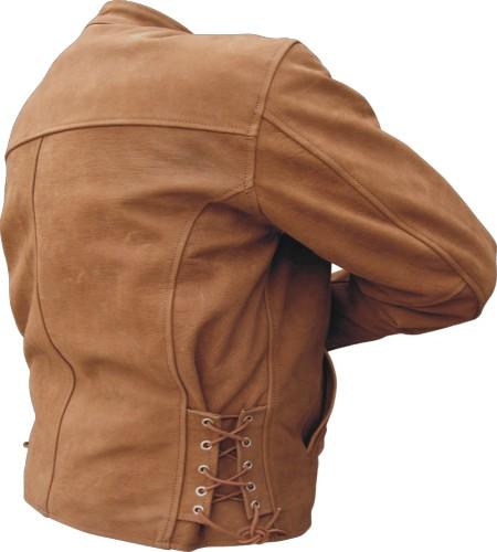 Men's Premium Brown Buffalo Motorcycle Jacket