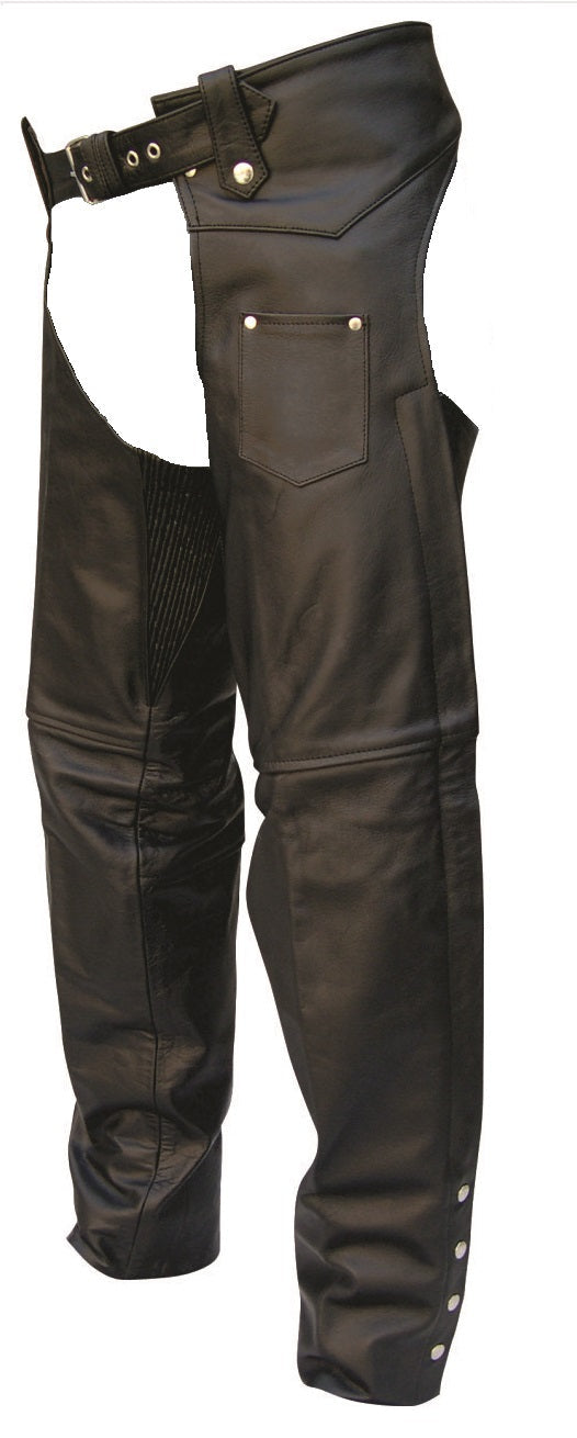 Plain Premium Chaps with V-shaped Spandex