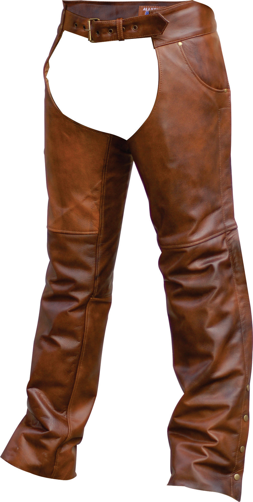 Cafe Brown Chaps in Buffalo Pro Leather