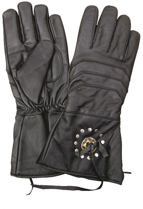 Gauntlet Riding Gloves Gear