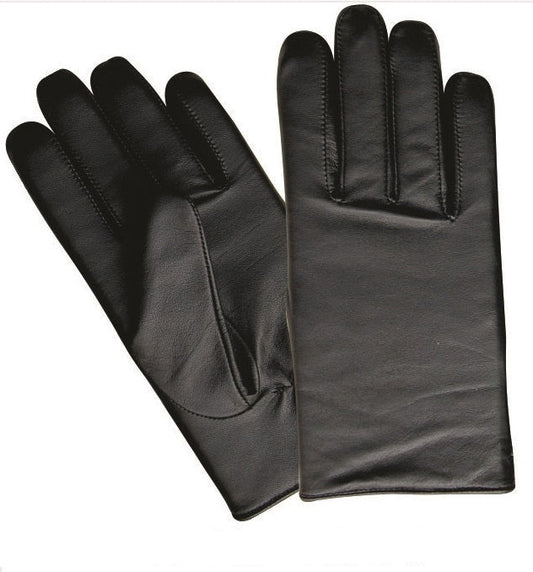 Authentic Luxury Lambskin Leather Driving Gloves with Cashmere Liner for Women -