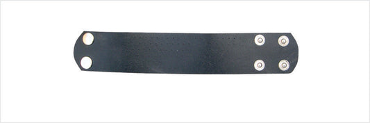 Classic Plain Leather Wristband