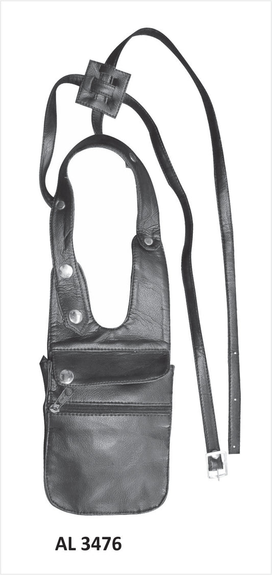 Leather Under Arm Money Pouch Gear